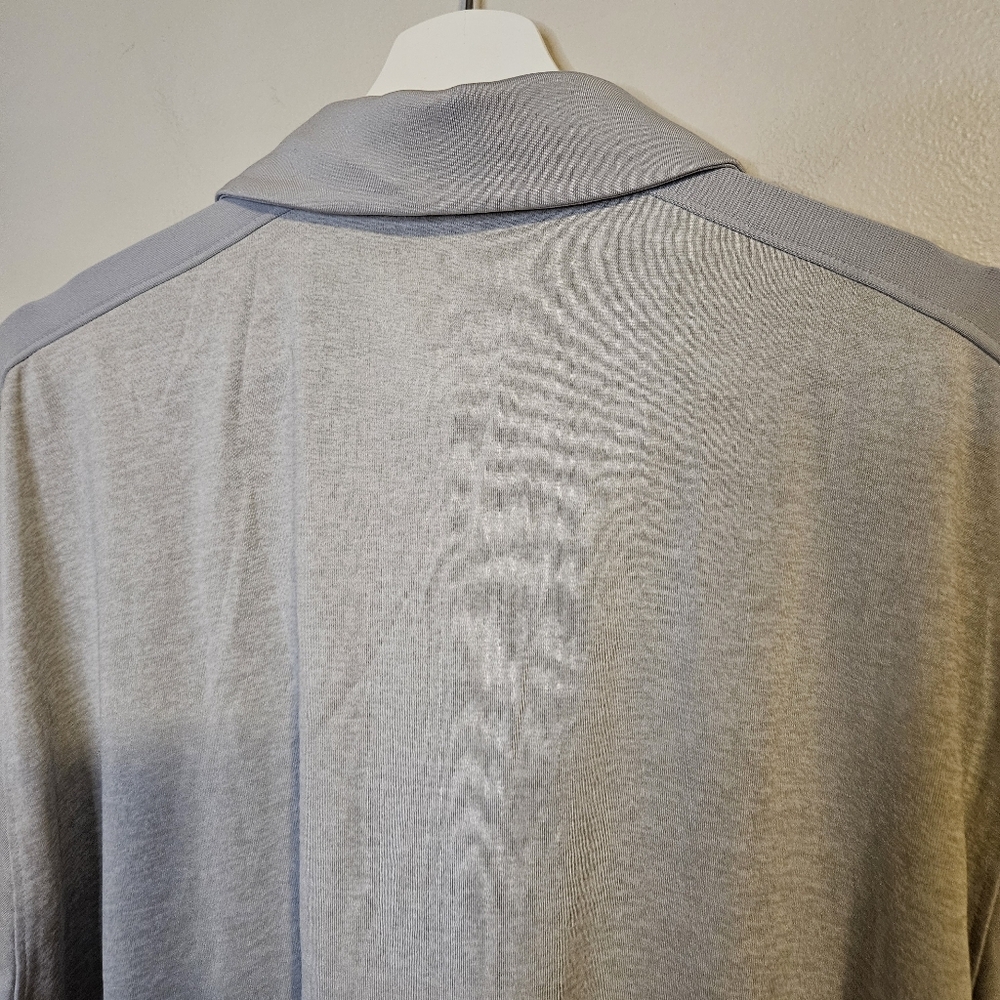 NWT Under Armour Men’s Team Trophy Polo Light Gray Business Casual Golf 3XL - Picture 7 of 12